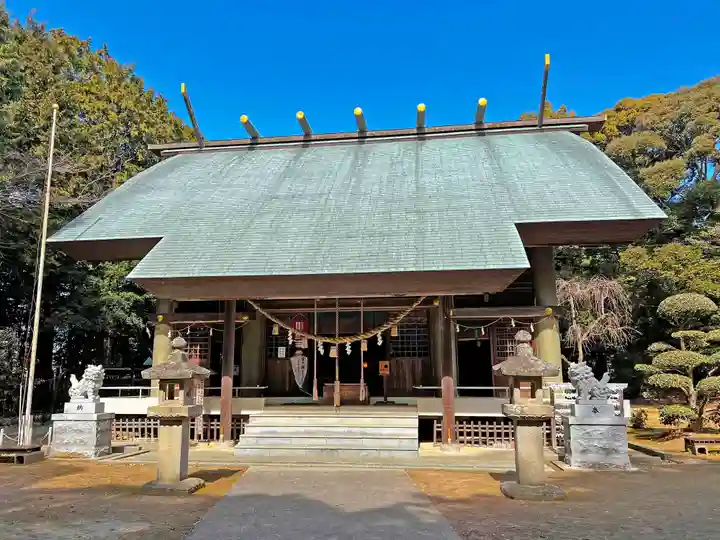 鎌田神明宮の本殿・本堂