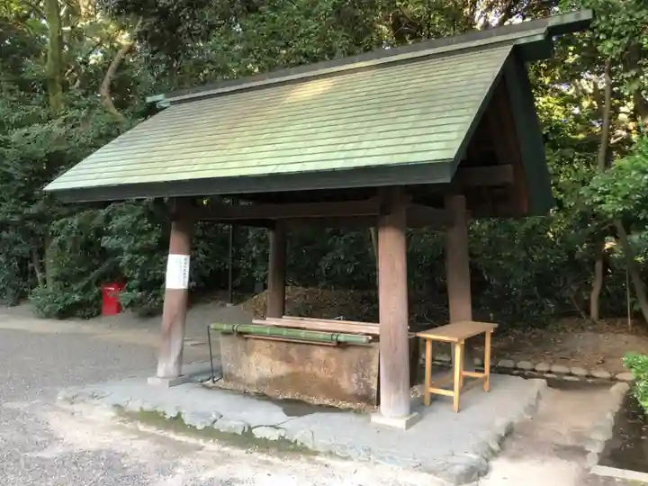 熱田神宮の手水舎