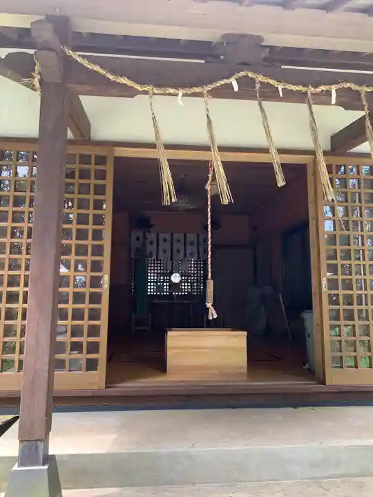 女嶽神社の本殿・本堂