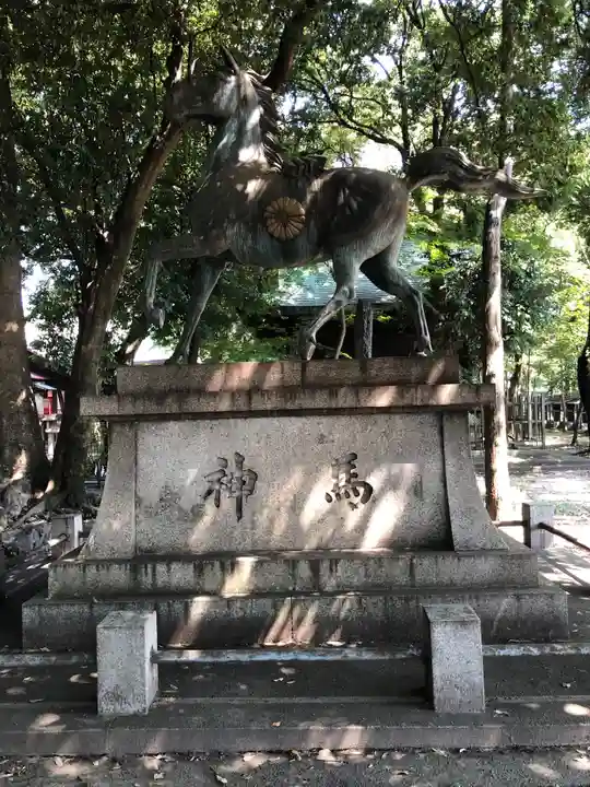 清洲山王宮 日吉神社の狛犬