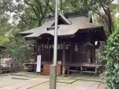 久米水天宮の本殿