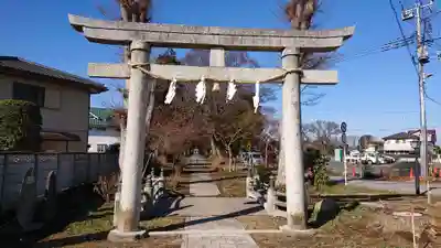 野木神社の鳥居