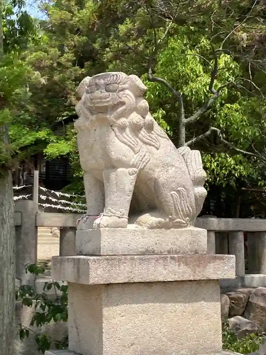 廣田神社の狛犬