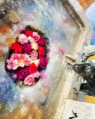 札幌諏訪神社の手水舎