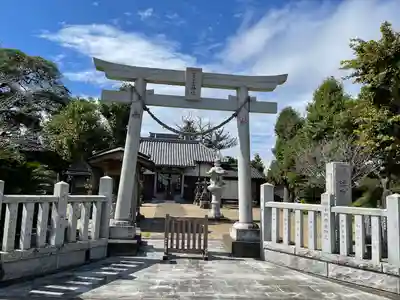 皇産靈神社の鳥居