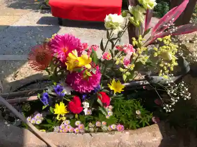 水堂須佐男神社の手水舎