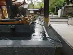 大國魂神社の手水