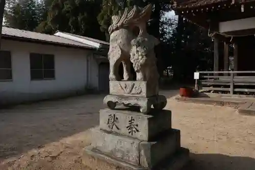 八幡神社の狛犬