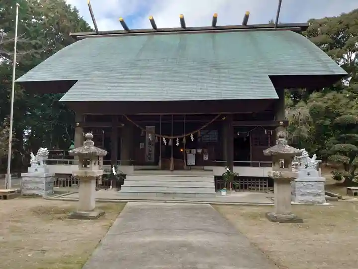 鎌田神明宮の本殿・本堂