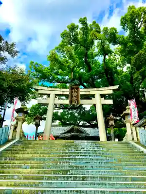 百舌鳥八幡宮の鳥居