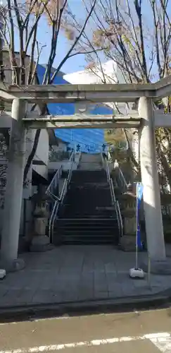 北谷稲荷神社の鳥居