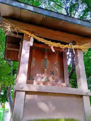 諏訪社の本殿・本堂