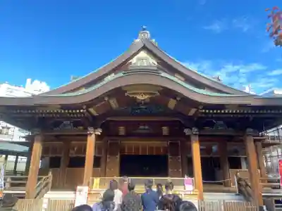 湯島天満宮の本殿・本堂