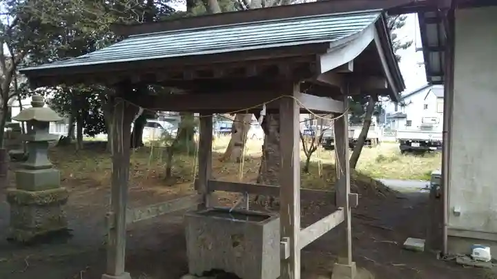 八幡宮の手水舎