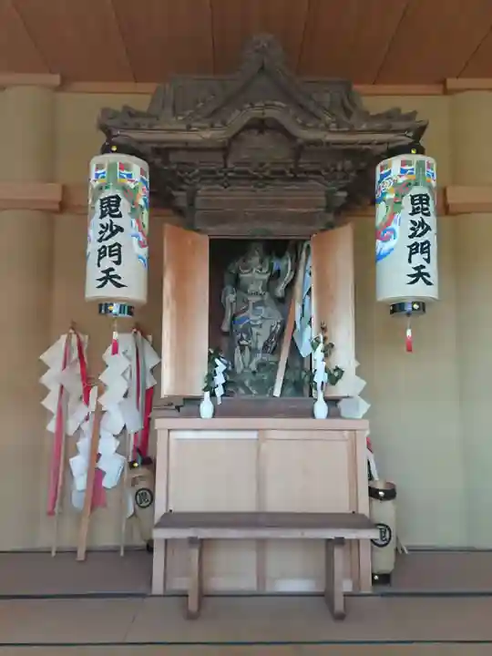 毘沙門天の仏像