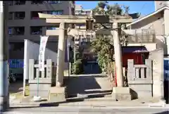 秋葉神社の鳥居