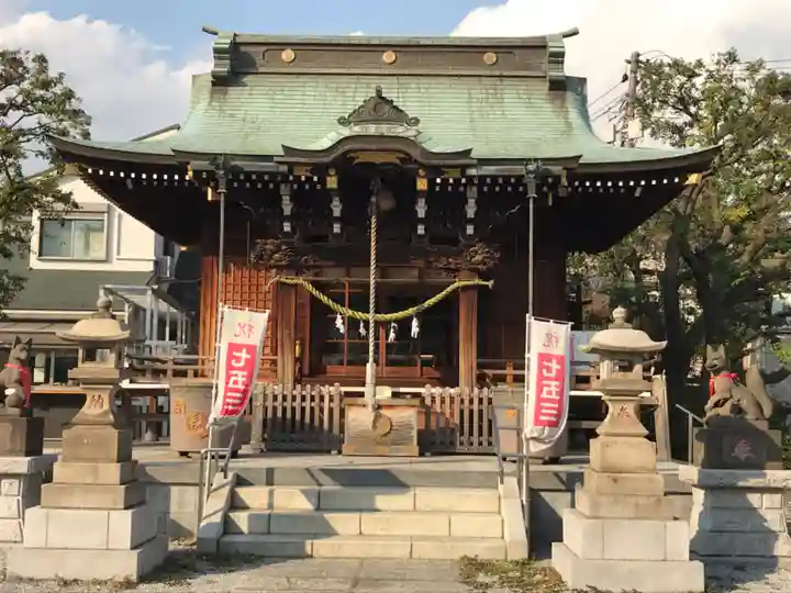 三輪里稲荷神社の本殿・本堂