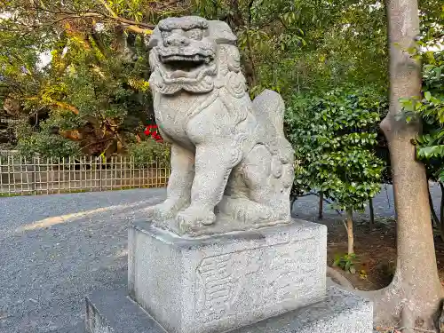 浜松八幡宮の狛犬