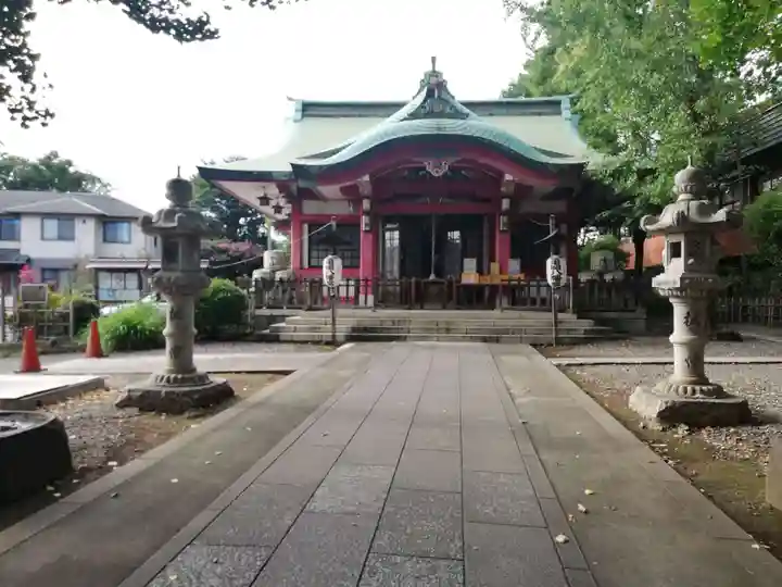 市谷亀岡八幡宮の本殿・本堂