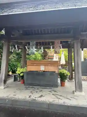 旭川神社の手水舎