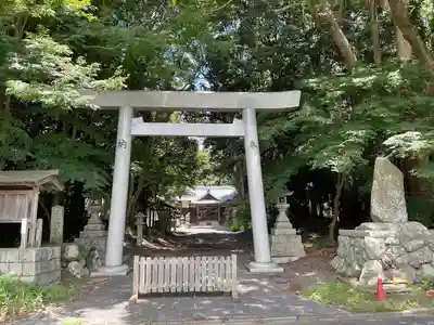 酒井神社の鳥居