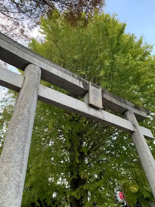 東石清水八幡神社の鳥居