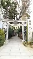 戸越八幡神社の鳥居