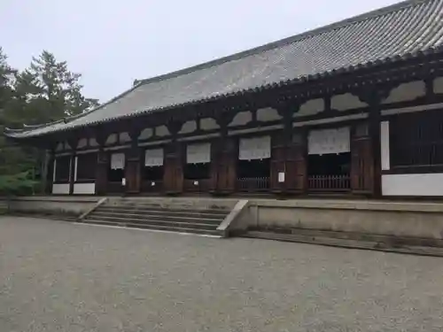 唐招提寺の本殿