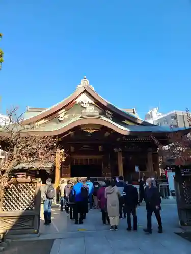 湯島天満宮の本殿・本堂