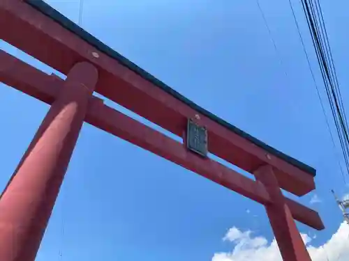 榛名神社の鳥居