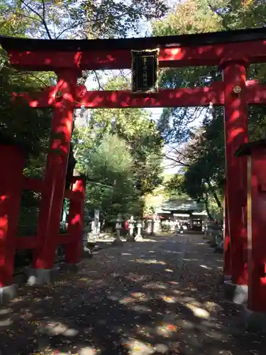 峯ヶ岡八幡神社の鳥居