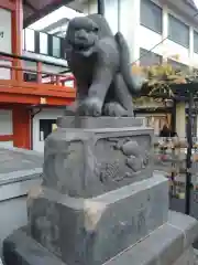 善國寺の狛犬