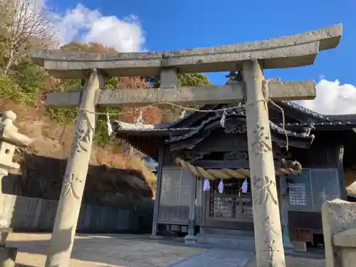 網代神社の鳥居