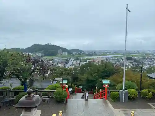 足利織姫神社の景色