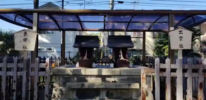 諏訪神社の末社・摂社