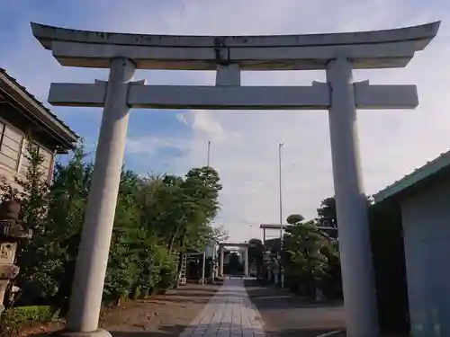 健田須賀神社の鳥居