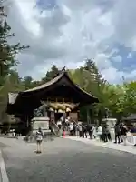 諏訪大社下社秋宮の本殿・本堂