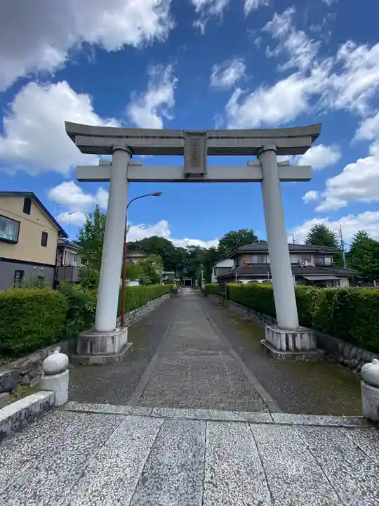 日吉神社の鳥居