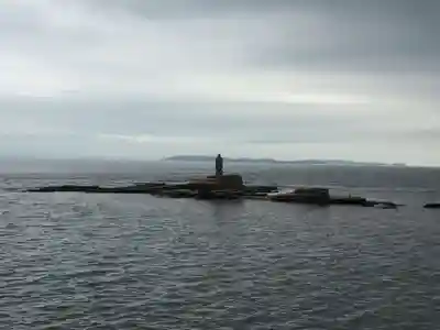 つぶてヶ浦鳥居(伊勢神宮遥拝所)の周辺