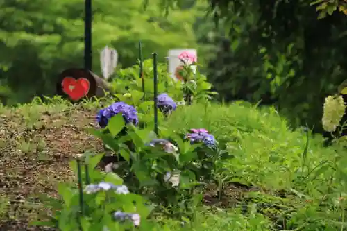 阿久津「田村神社」（郡山市阿久津町）旧社名：伊豆箱根三嶋三社の庭園