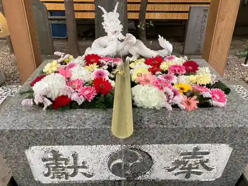 田無神社の手水舎