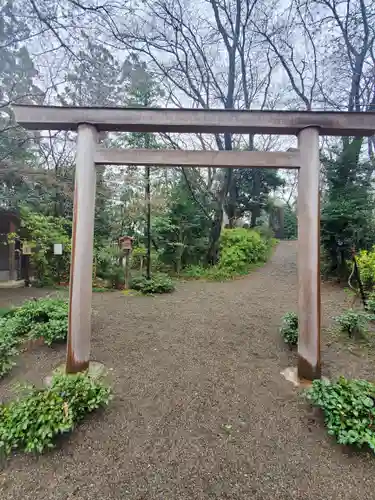 冠稲荷神社の鳥居