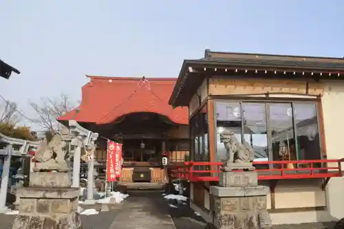 大鏑神社の狛犬