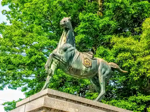 柏森神社の狛犬