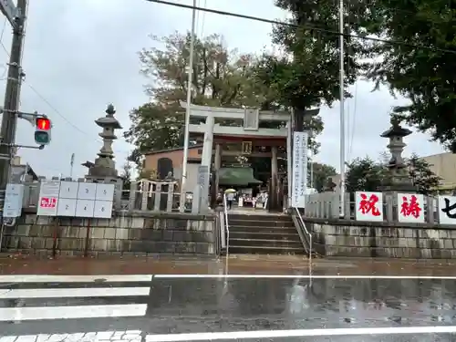 守谷総鎮守 八坂神社の鳥居