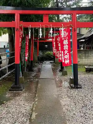 蛇窪神社の鳥居