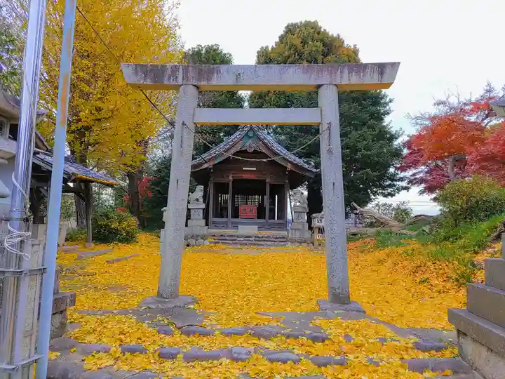 神明社(下切町)の鳥居