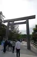 伊勢神宮内宮(皇大神宮)の鳥居