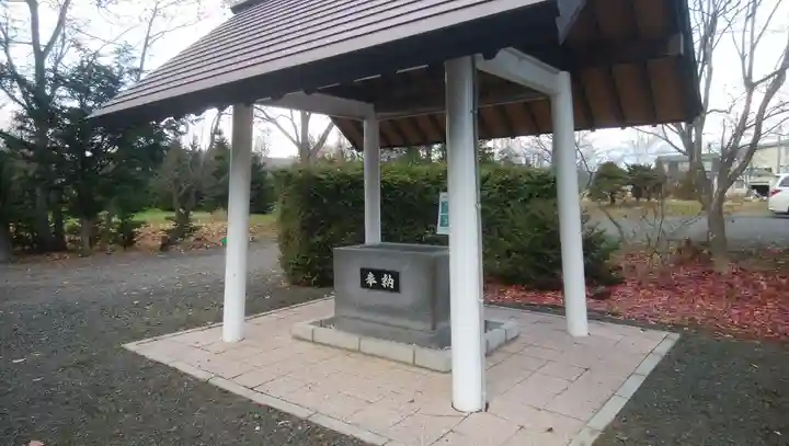 端野神社の手水舎