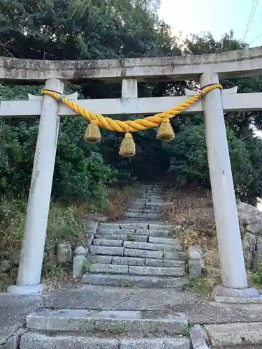 羽豆神社の鳥居